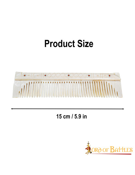 Medieval comb made of genuine bone
