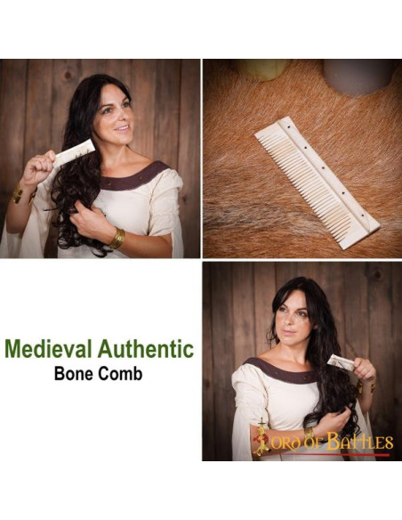 Medieval comb made of genuine bone