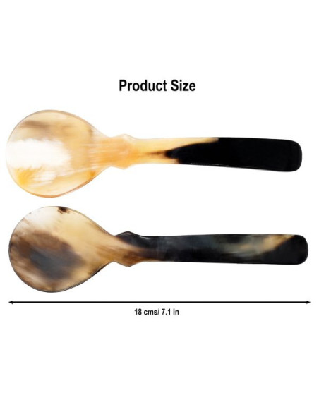 Set of 2 Viking Style Genuine Horn...