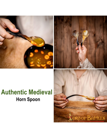 Set of 2 Viking Style Genuine Horn...