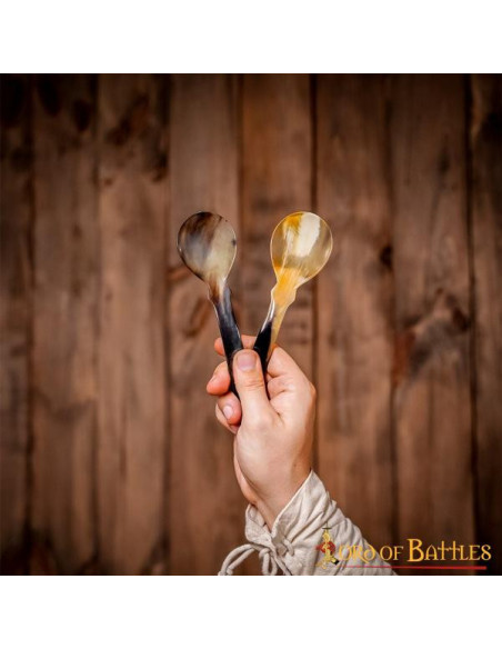 Set of 2 Viking Style Genuine Horn...