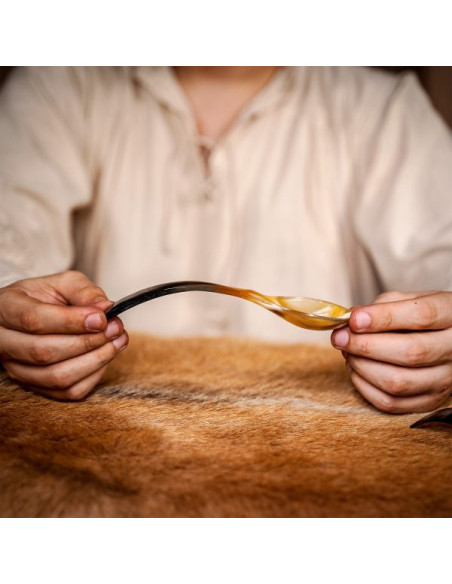 Set of 2 Viking Style Genuine Horn...