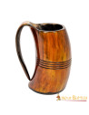 Viking mug in ox horn for beer