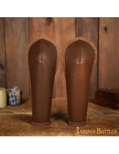 Ranger leather bracers with elbow protection