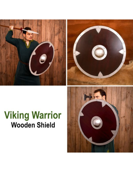 functional viking shield combat...