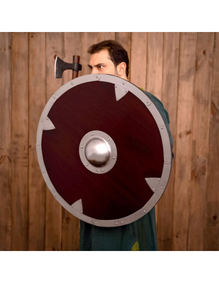 functional viking shield combat...