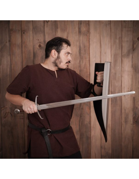 Medieval shield to customize 70 x 50 cm.