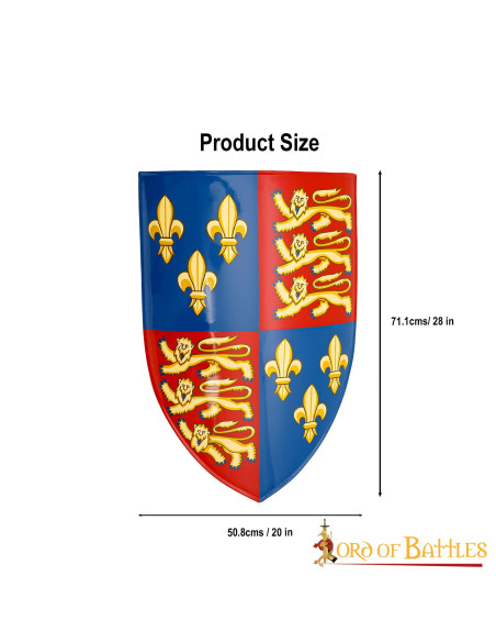 Decorative shield of King Henry IV