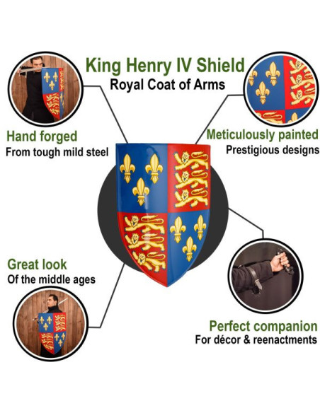 Decorative shield of King Henry IV