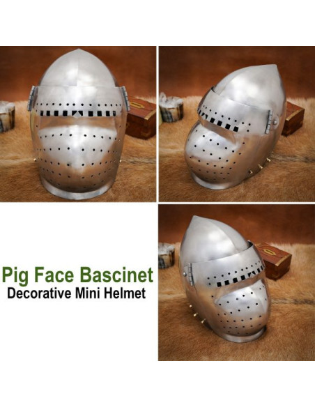 Bacinete helmet with full visor from... Bacinete helmet with full visor from...