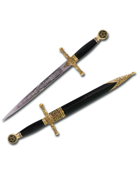Masonic dagger with scabbard