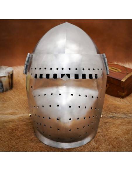 Bacinete helmet with full visor from... Bacinete helmet with full visor from...