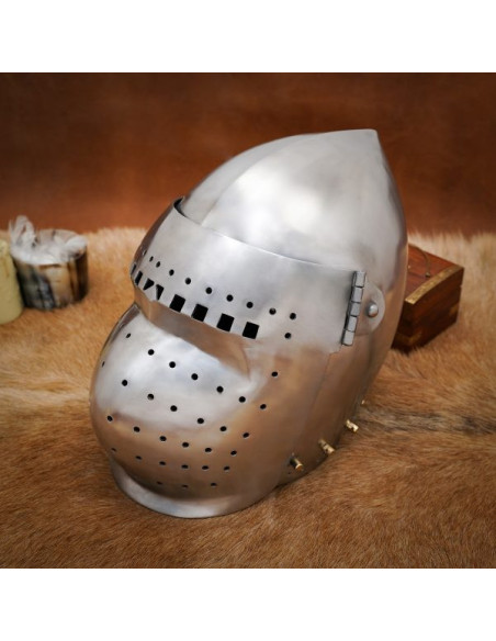 Bacinete helmet with full visor from... Bacinete helmet with full visor from...