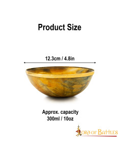 Viking banquet horn bowl 2