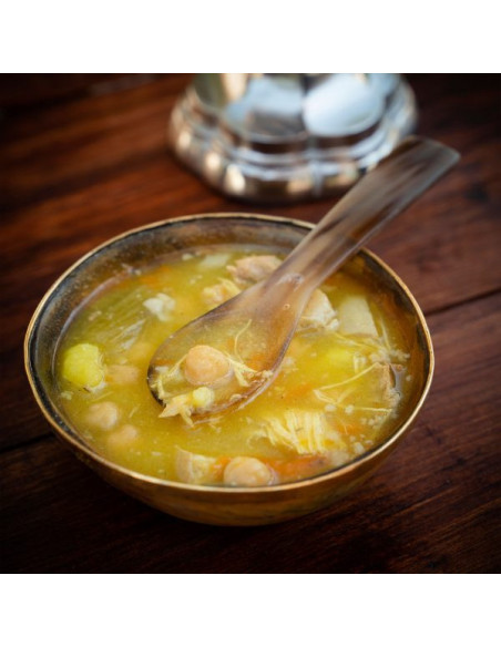 Viking banquet horn bowl