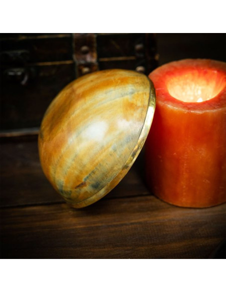 Viking banquet horn bowl