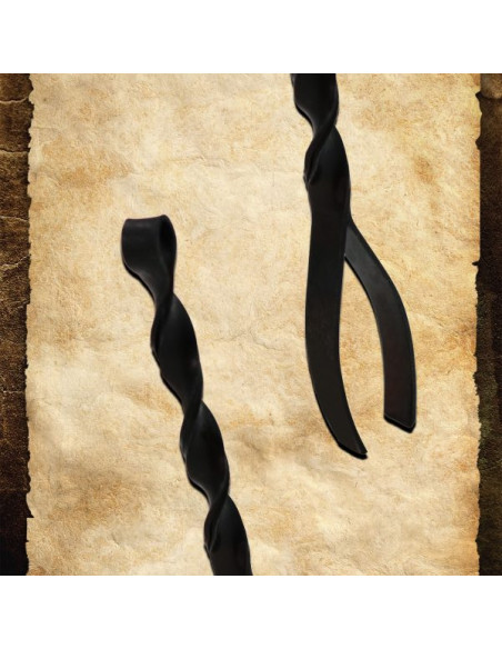 Medieval wrought iron clamp