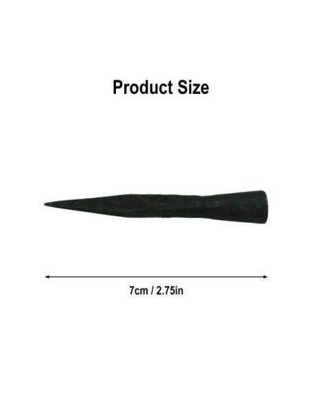 Set 3 arrowheads in wrought iron...