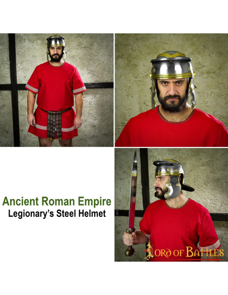 Ancient Roman Empire Legionnaire Helmet