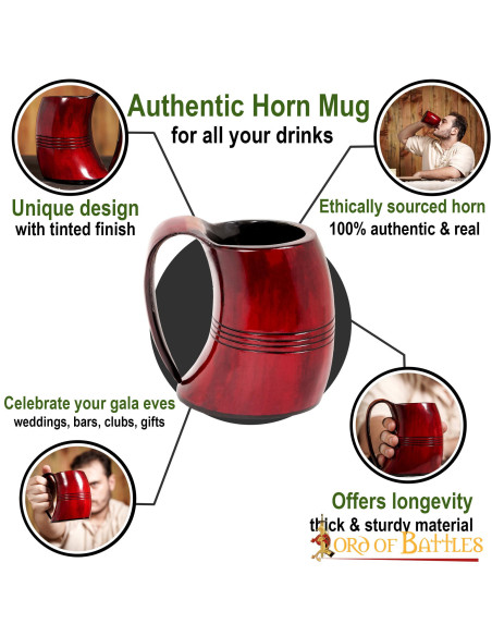 Viking drinking jug Tankard model