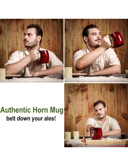 Viking drinking jug Tankard model
