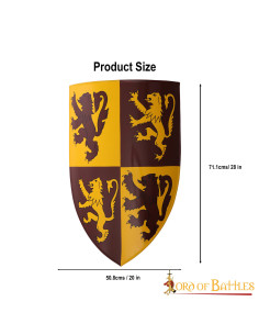 Owain Glyndwr Welsh crest with rampant lion print 2