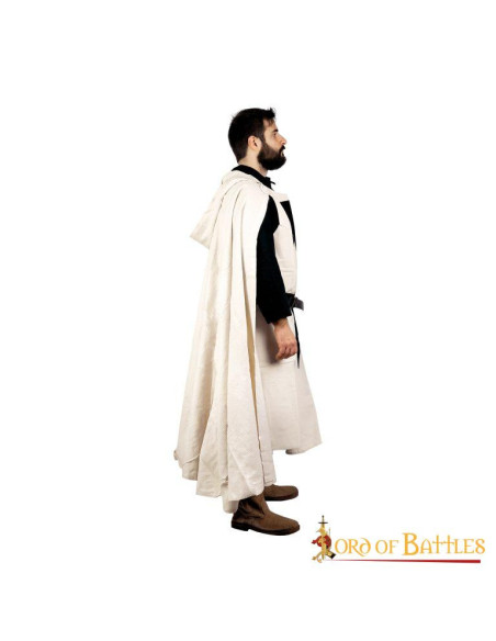 Teutonic Knights Hooded Cotton Cloak
