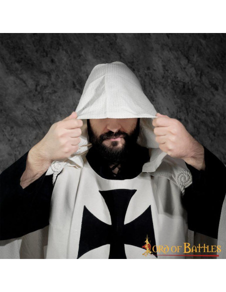 Teutonic Knights Hooded Cotton Cloak