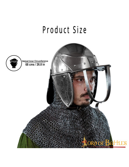 English Civil War Helmet S. XVII English Civil War Helmet S. XVII