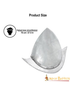 Spanish Morion helmet model Cabasset s. 16th 2