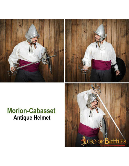 Spanish Morion helmet model Cabasset...