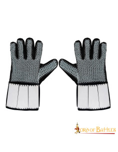 Chainmail gloves from the Late Middle Ages
