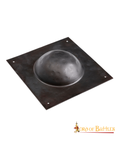 Square umbo for Roman shield Scutum