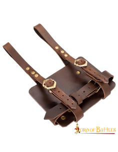 Leather diary holder to be worn on a belt 2