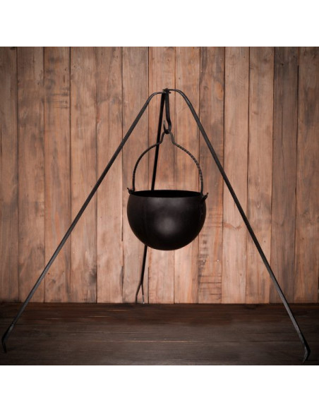 Wrought iron tripod medieval...