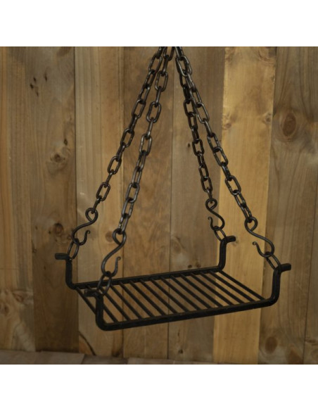 Wrought iron grill for camping, 48 x...