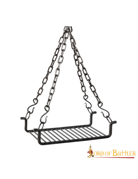Wrought iron grill for camping, 25 x...