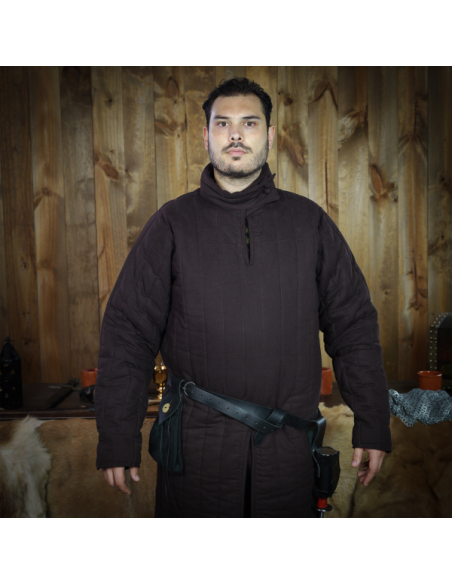 Padded medieval gambeson type 8 with...