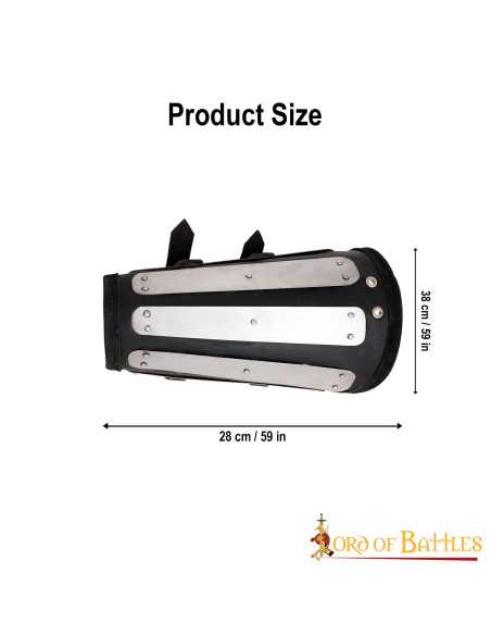 Leather bracelets with metal...