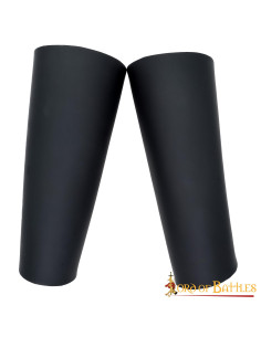 Smooth medieval bracelets handmade in leather