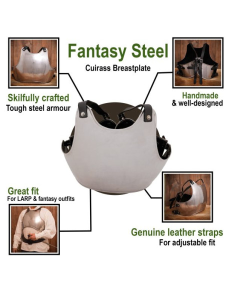 Fantasy handmade medieval breastplate...
