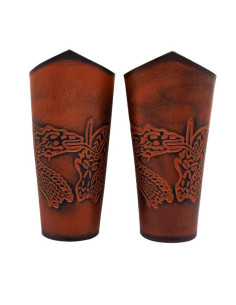 Viking leather bracelets Dragon model