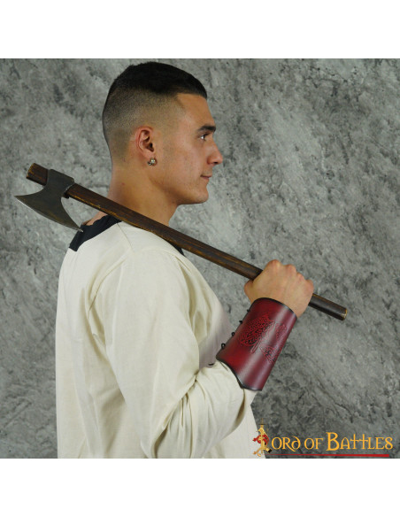 Viking leather bracelets Dragon model