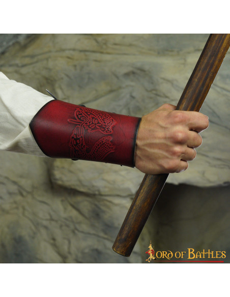 Viking leather bracelets Dragon model