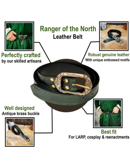 Green Belt Ranger of the North design