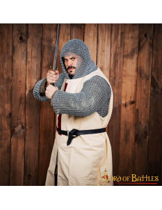 Chainmail with executioner rings 10 mm. zinc coated 2