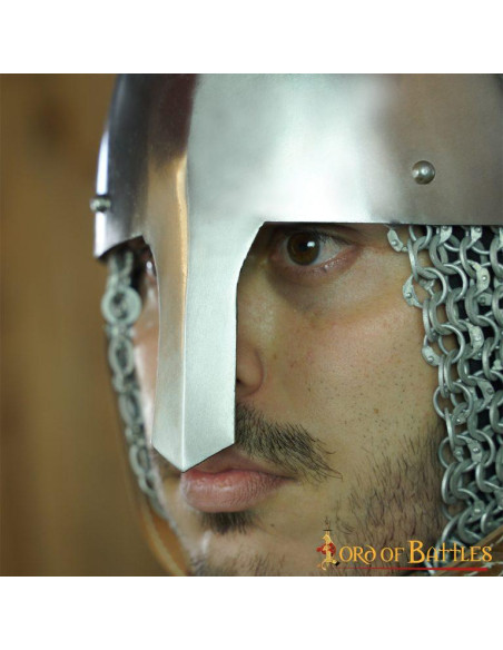 Olmutz 11th century nasal helmet with...