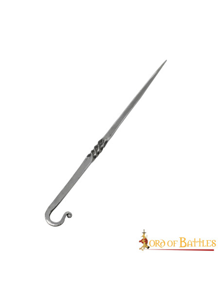 Hand forged Viking fork-skewer