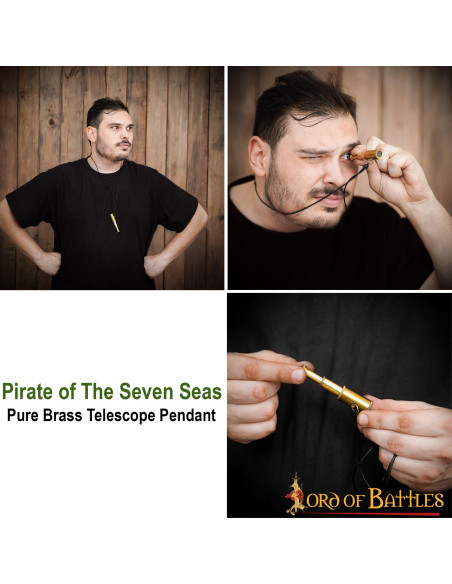 Extendable mini-telescope pendant