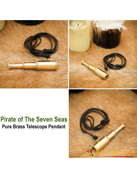 Extendable mini-telescope pendant